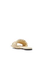Lido Flat Sandal:White:42